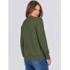 imageANRABESS Sweaters for Women Long Sleeve Lightweight Crewneck Soft Basic Knit Loose Fit Pullover Top 2025 Fall Trendy OutfitsArmy Green