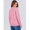imageANRABESS Sweaters for Women Long Sleeve Lightweight Crewneck Soft Basic Knit Loose Fit Pullover Top 2025 Fall Trendy OutfitsCoral Pink