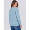 imageANRABESS Sweaters for Women Long Sleeve Lightweight Crewneck Soft Basic Knit Loose Fit Pullover Top 2025 Fall Trendy OutfitsLight Blue
