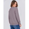 imageANRABESS Sweaters for Women Long Sleeve Lightweight Crewneck Soft Basic Knit Loose Fit Pullover Top 2025 Fall Trendy OutfitsNutmeg