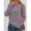 imageANRABESS Sweaters for Women Long Sleeve Lightweight Crewneck Soft Basic Knit Loose Fit Pullover Top 2025 Fall Trendy OutfitsNutmeg