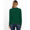 imageANRABESS Womens Long Sleeve Rolled Boat Neck Casual Soft Lightweight Basic Pullover Sweater Top 2025 Fall Shirt Work OutfitsForest Green