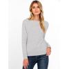imageANRABESS Womens Long Sleeve Rolled Boat Neck Casual Soft Lightweight Basic Pullover Sweater Top 2025 Fall Shirt Work OutfitsLight Grey