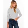 imageANRABESS Womens Long Sleeve Rolled Boat Neck Casual Soft Lightweight Basic Pullover Sweater Top 2025 Fall Shirt Work OutfitsLight Grey