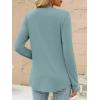 imageANRABESS Womens Long Sleeve Shirts 2025 Fall Henley Business Casual Tops Cute TShirts Work Blouses Outfits Vacation ClothesCadet Blue