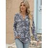 imageANRABESS Womens Long Sleeve Shirts 2025 Fall Henley Business Casual Tops Cute TShirts Work Blouses Outfits Vacation ClothesGrey White Floral