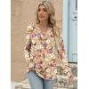 imageANRABESS Womens Long Sleeve Shirts 2025 Fall Henley Business Casual Tops Cute TShirts Work Blouses Outfits Vacation ClothesKhaki Beige Floral