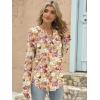 imageANRABESS Womens Long Sleeve Shirts 2025 Fall Henley Business Casual Tops Cute TShirts Work Blouses Outfits Vacation ClothesKhaki Beige Floral