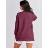 imageANRABESS Womens Oversized Sweatshirts Crewneck Long Sleeve Tunic Pullover Shirts Side Zipper Hoodies 2025 Fall ClothesBurgundy