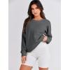 imageANRABESS Womens Oversized Sweatshirts Crewneck Long Sleeve Tunic Pullover Shirts Side Zipper Hoodies 2025 Fall ClothesDark Grey