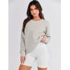 imageANRABESS Womens Oversized Sweatshirts Crewneck Long Sleeve Tunic Pullover Shirts Side Zipper Hoodies 2025 Fall ClothesGrey Apricot