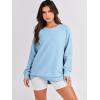 imageANRABESS Womens Oversized Sweatshirts Crewneck Long Sleeve Tunic Pullover Shirts Side Zipper Hoodies 2025 Fall ClothesLight Blue