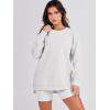 imageANRABESS Womens Oversized Sweatshirts Crewneck Long Sleeve Tunic Pullover Shirts Side Zipper Hoodies 2025 Fall ClothesLight Gray