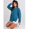 imageANRABESS Womens Oversized Sweatshirts Crewneck Long Sleeve Tunic Pullover Shirts Side Zipper Hoodies 2025 Fall ClothesSteel Blue