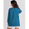 imageANRABESS Womens Oversized Sweatshirts Crewneck Long Sleeve Tunic Pullover Shirts Side Zipper Hoodies 2025 Fall ClothesSteel Blue