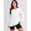 imageANRABESS Womens Oversized Sweatshirts Crewneck Long Sleeve Tunic Pullover Shirts Side Zipper Hoodies 2025 Fall ClothesWhite