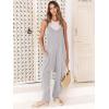 imageANRABESS Jumpsuits for Women Casual Summer Overalls Sleeveless Spaghetti Strap Romper Jumpers Trendy Beach Vacation OutfitsBright Gray