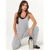 imageANRABESS Jumpsuits for Women Casual Summer Overalls Sleeveless Spaghetti Strap Romper Jumpers Trendy Beach Vacation OutfitsBright Gray
