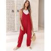 imageANRABESS Jumpsuits for Women Casual Summer Overalls Sleeveless Spaghetti Strap Romper Jumpers Trendy Beach Vacation OutfitsBright Red