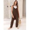 imageANRABESS Jumpsuits for Women Casual Summer Overalls Sleeveless Spaghetti Strap Romper Jumpers Trendy Beach Vacation OutfitsDeep Coffee