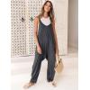 imageANRABESS Jumpsuits for Women Casual Summer Overalls Sleeveless Spaghetti Strap Romper Jumpers Trendy Beach Vacation OutfitsDeep Gray