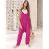 imageANRABESS Jumpsuits for Women Casual Summer Overalls Sleeveless Spaghetti Strap Romper Jumpers Trendy Beach Vacation OutfitsHot Pink