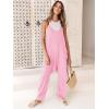 imageANRABESS Jumpsuits for Women Casual Summer Overalls Sleeveless Spaghetti Strap Romper Jumpers Trendy Beach Vacation OutfitsLight Pink