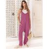 imageANRABESS Jumpsuits for Women Casual Summer Overalls Sleeveless Spaghetti Strap Romper Jumpers Trendy Beach Vacation OutfitsPink