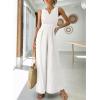 imageANRABESS Jumpsuits for Women Summer Dressy Casual Linen Romper Sleeveless V Neck High Waist Wide Leg Beach Vacation OutfitsWhite