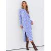 imageANRABESS Long Sleeve Midi Dresses for Women Fall Fashion Casual Vacation Crewneck Loose Split Striped Long Tshirts DressFloral Blue White