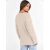imageANRABESS Long Sleeve Shirts for Women V Neck Casual Fall Tops Loose Fit Lightweight Sweaters Tunic Fashion 2025 ClothesBeige