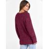 imageANRABESS Long Sleeve Shirts for Women V Neck Casual Fall Tops Loose Fit Lightweight Sweaters Tunic Fashion 2025 ClothesBurgundy