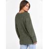 imageANRABESS Long Sleeve Shirts for Women V Neck Casual Fall Tops Loose Fit Lightweight Sweaters Tunic Fashion 2025 ClothesDeep Green