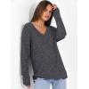 imageANRABESS Long Sleeve Shirts for Women V Neck Casual Fall Tops Loose Fit Lightweight Sweaters Tunic Fashion 2025 ClothesDeep Grey