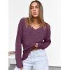 imageANRABESS Long Sleeve Shirts for Women V Neck Casual Fall Tops Loose Fit Lightweight Sweaters Tunic Fashion 2025 ClothesDeep Purple