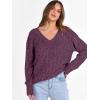 imageANRABESS Long Sleeve Shirts for Women V Neck Casual Fall Tops Loose Fit Lightweight Sweaters Tunic Fashion 2025 ClothesDeep Purple