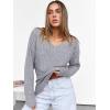 imageANRABESS Long Sleeve Shirts for Women V Neck Casual Fall Tops Loose Fit Lightweight Sweaters Tunic Fashion 2025 ClothesGrey