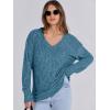 imageANRABESS Long Sleeve Shirts for Women V Neck Casual Fall Tops Loose Fit Lightweight Sweaters Tunic Fashion 2025 ClothesLake Blue