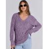 imageANRABESS Long Sleeve Shirts for Women V Neck Casual Fall Tops Loose Fit Lightweight Sweaters Tunic Fashion 2025 ClothesPurple