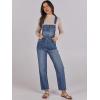 imageANRABESS Overalls for Women Loose Fit Denim Overalls Adjustable Strap Jean Jumpsuit Bib Romper 2025 Fall Casual Work OutfitsA Washed Blue