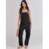 imageANRABESS Overalls for Women Loose Fit Denim Overalls Adjustable Strap Jean Jumpsuit Bib Romper 2025 Fall Casual Work OutfitsBlack