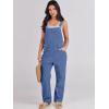 imageANRABESS Overalls for Women Loose Fit Denim Overalls Adjustable Strap Jean Jumpsuit Bib Romper 2025 Fall Casual Work OutfitsBlue