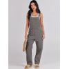 imageANRABESS Overalls for Women Loose Fit Denim Overalls Adjustable Strap Jean Jumpsuit Bib Romper 2025 Fall Casual Work OutfitsDeep Gray
