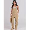 imageANRABESS Overalls for Women Loose Fit Denim Overalls Adjustable Strap Jean Jumpsuit Bib Romper 2025 Fall Casual Work OutfitsKhaki