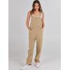 imageANRABESS Overalls for Women Loose Fit Denim Overalls Adjustable Strap Jean Jumpsuit Bib Romper 2025 Fall Casual Work OutfitsKhaki
