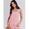 imageANRABESS Overalls for Women Loose Fit Denim Overalls Adjustable Strap Jean Jumpsuit Bib Romper 2025 Fall Casual Work OutfitsPink
