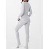 imageANRABESS Thermal Underwear for Women Long Johns Fleece Lined Base Layer Pajama Set Cold Weather Top Bottom Winter ClothingGrey