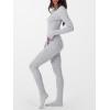 imageANRABESS Thermal Underwear for Women Long Johns Fleece Lined Base Layer Pajama Set Cold Weather Top Bottom Winter ClothingGrey