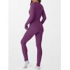 imageANRABESS Thermal Underwear for Women Long Johns Fleece Lined Base Layer Pajama Set Cold Weather Top Bottom Winter ClothingPurple