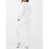 imageANRABESS Thermal Underwear for Women Long Johns Fleece Lined Base Layer Pajama Set Cold Weather Top Bottom Winter ClothingWhite